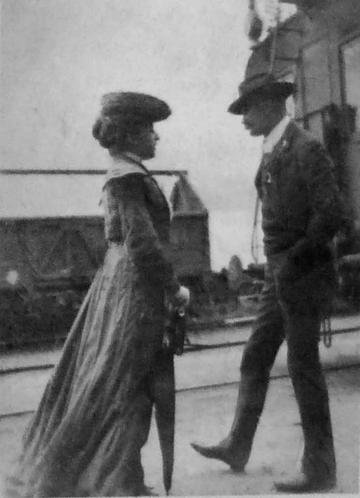 Bogdan Dundjerski Irene Gombos zeleznicka stanica 1903