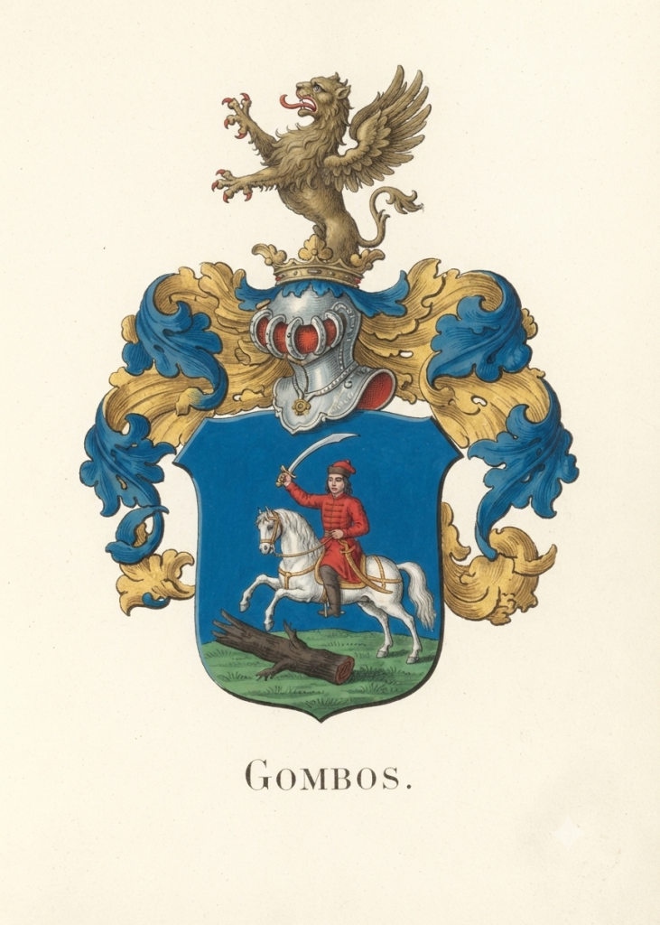 grb porodice Gombos Becej