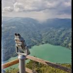 Pogled na jezero i susednu Bosnu i Hercegovinu